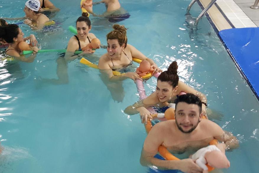 Baby Swimming επίπεδο 2 - Βρεφική Κολύμβηση - Εκπαιδευτικό Σεμινάριο Διεθνούς Πιστοποίησης Birthlight - Φεβρουάριος 2017 - Θεσσαλονίκη