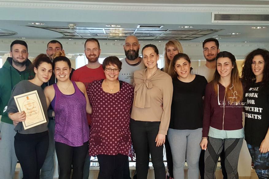 Baby Swimming επίπεδο 2 - Βρεφική Κολύμβηση - Εκπαιδευτικό Σεμινάριο Διεθνούς Πιστοποίησης Birthlight - Φεβρουάριος 2017 - Θεσσαλονίκη