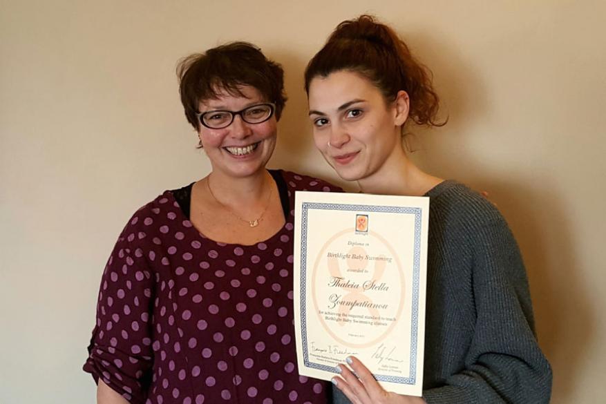 Baby Swimming επίπεδο 2 - Βρεφική Κολύμβηση - Εκπαιδευτικό Σεμινάριο Διεθνούς Πιστοποίησης Birthlight - Φεβρουάριος 2017 - Θεσσαλονίκη