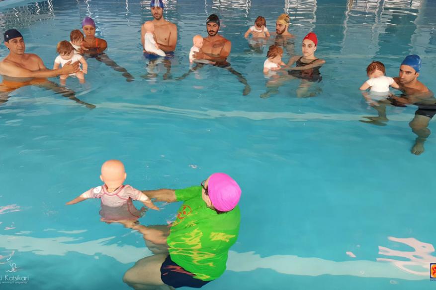 Baby Swimming επίπεδο 1 - Βρεφική Κολύμβηση - Εκπαιδευτικό Σεμινάριο Διεθνούς Πιστοποίησης Birthlight - Iούνιος 2017- Κύπρος